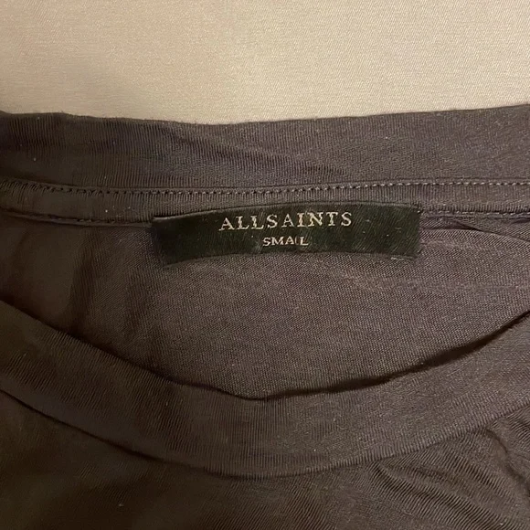 All saints asymmetrical knot tshirt - Picture 7 of 9